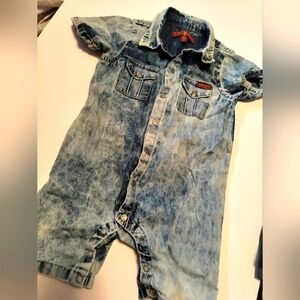 18 month for all man kind acid wash one piece